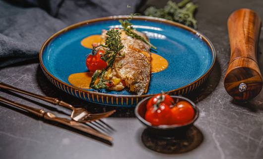 Lieber Fisch ? Gebratenes Wolfsbarschfilet