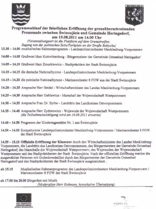 Eröffnung der längsten Promenade Europas Symbolfoto