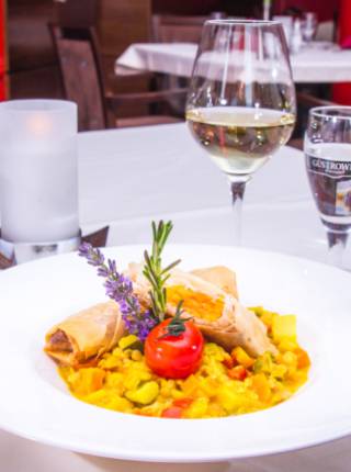 Vegetarische, vegane, glutenfreie  Symbolfoto