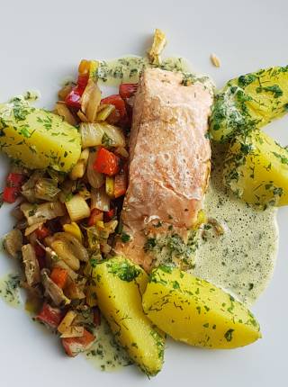 Frauentagsmenü - der Hauptgang Symbolfoto