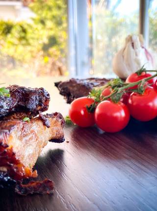 Spare Ribs zum Vatertag  Symbolfoto