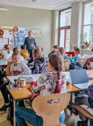 Ein besonderes Treffen vor den Winterferien Symbolfoto