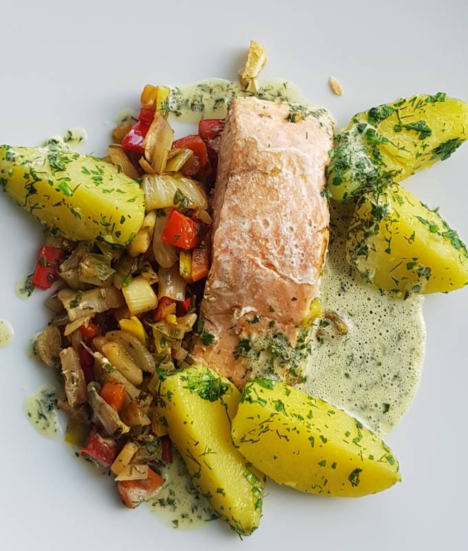 Frauentagsmenü - der Hauptgang Symbolfoto