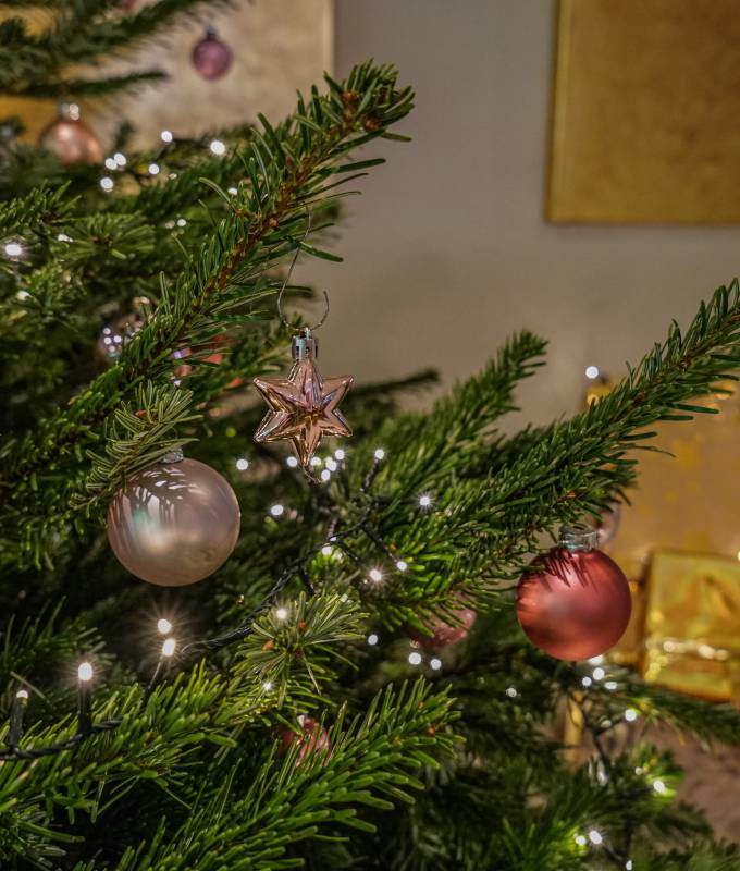 Frohe Feiertage Symbolfoto