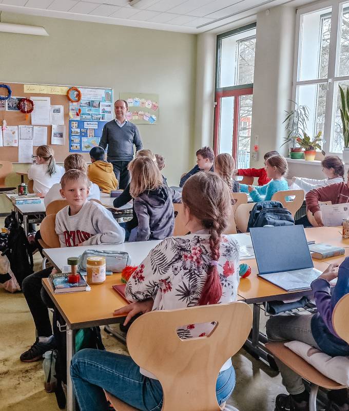 Ein besonderes Treffen vor den Winterferien Symbolfoto
