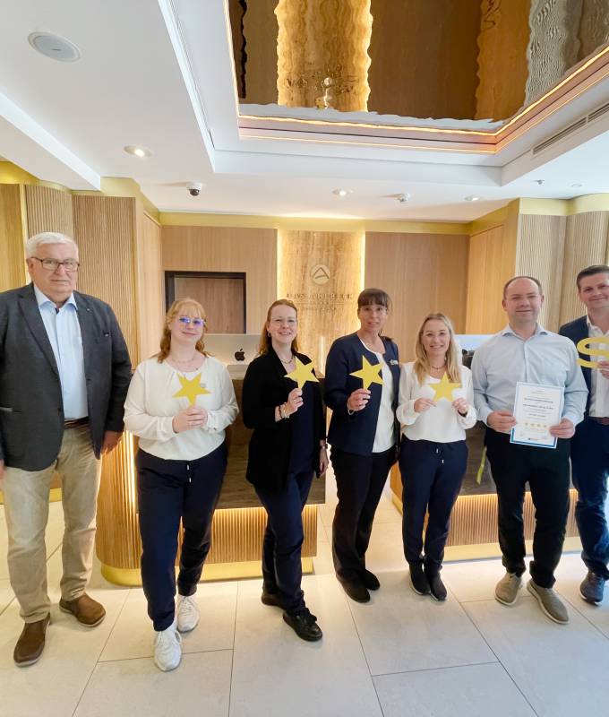 DEHOGA Zertifizierung für DAS AHLBECK HOTEL & SPA Symbolfoto